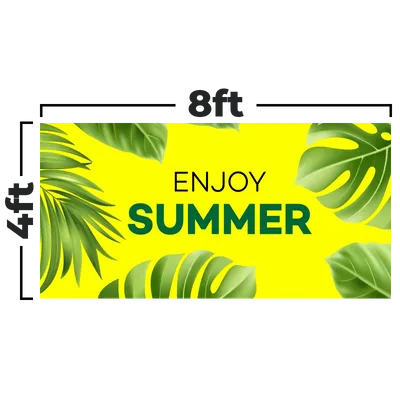 8 x 4 ft - Custom Coasters Now