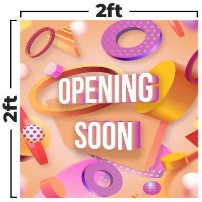 2 x 2 ft - Custom Coasters Now