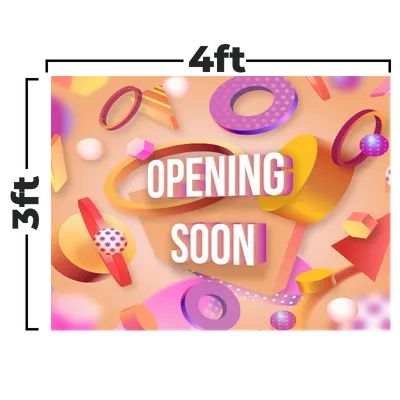 4 x 3 ft - Custom Coasters Now