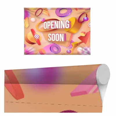 Top & Bottom Pole Pocket - Custom Coasters Now