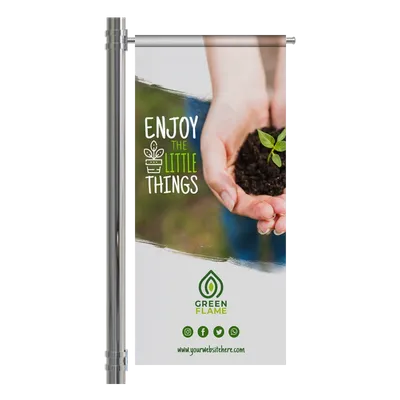 Top Pole Pocket - Custom Coasters Now