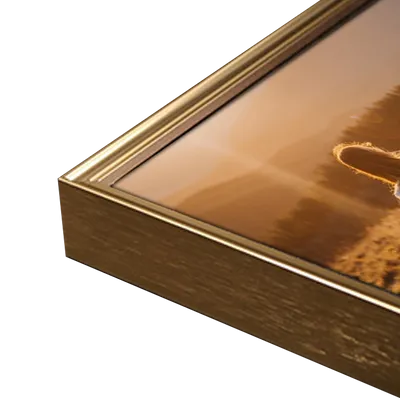 Metallic Frame - Custom Coasters Now