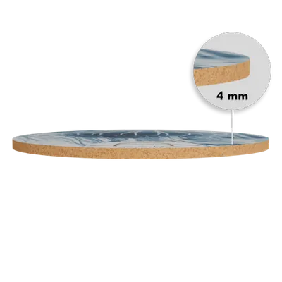 4mm 4mm - Custom Coasters Now