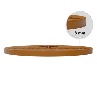 8mm 8mm - Custom Coasters Now