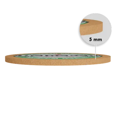 5mm 5mm - Custom Coasters Now