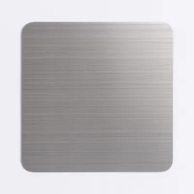 Brushed Grey Brushed Grey - Custom Coasters Now
