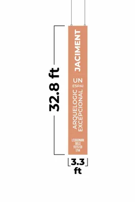 3.3 ft x 32.8 ft - Custom Coasters Now