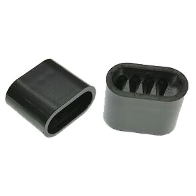 Black Barrel One-way Secure - Oval