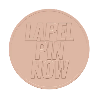 Glossy Rose Gold Plating Glossy Rose Gold Plating - Custom Coasters Now