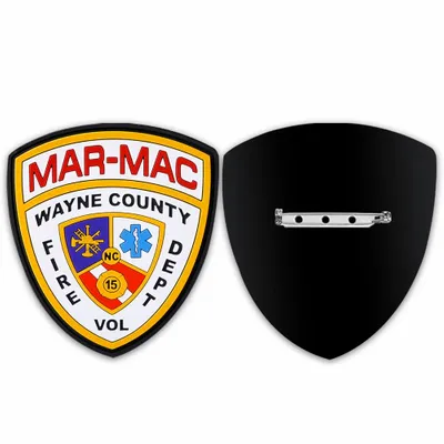 Safety Pin Backing - Custom Coasters Now