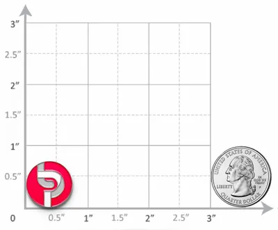 0.75 inch - Custom Coasters Now