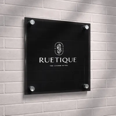 Transparent Black - Custom Coasters Now