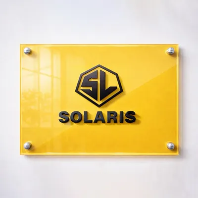 Stacked Logo + Text - Custom Coasters Now