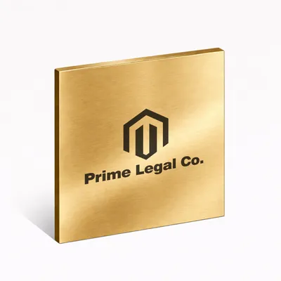 Brushed Gold - Custom Coasters Now