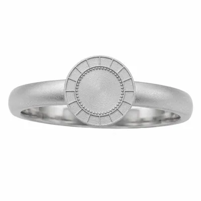 Matte Silver Plating - Custom Coasters Now