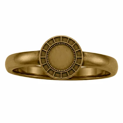 Antique Gold Plating - Custom Coasters Now