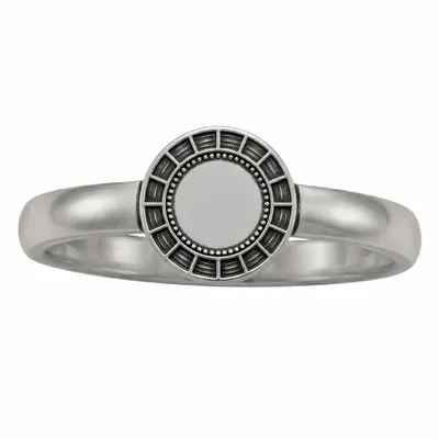 Antique Silver Plating - Custom Coasters Now