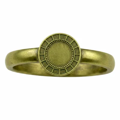 Antique Brass Plating - Custom Coasters Now