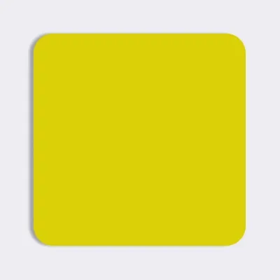 Yellow - Custom Coasters Now