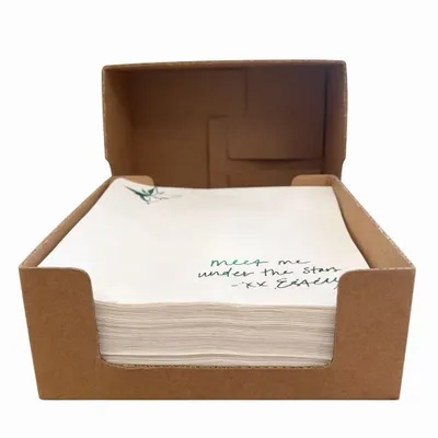 Napkin Holder Box - Custom Coasters Now