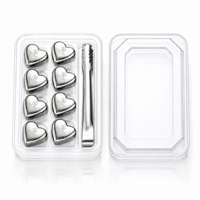 8-Pack Box Set with Tongs - Custom Coasters Now