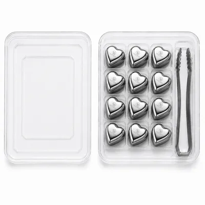 12-Pack Box Set with Tongs - Custom Coasters Now