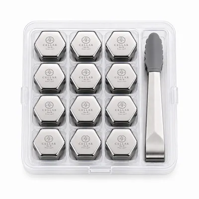 12-Pack Box Set with Tongs - Custom Coasters Now