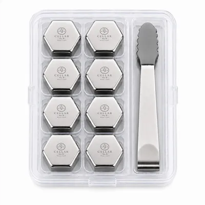 8-Pack Box Set with Tongs - Custom Coasters Now