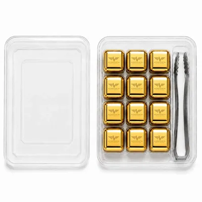 12-Pack Box Set with Tongs - Custom Coasters Now