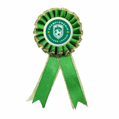 Green with gold edge - Custom Coasters Now