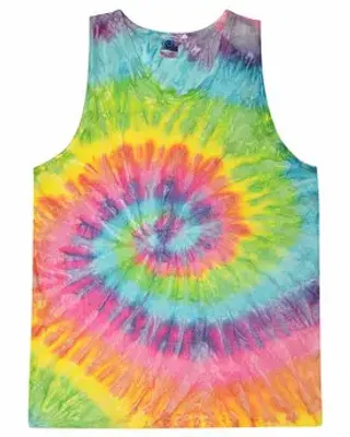 Colortone Tie-Dye Adult 5.4 oz. 100% Cotton Tank Top