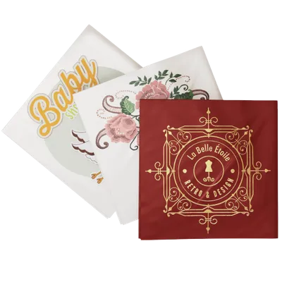 Custom Cloth Gala Napkin - Custom Coasters Now