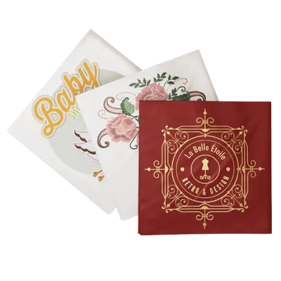 Custom Cloth Banquet Napkin - Custom Coasters Now