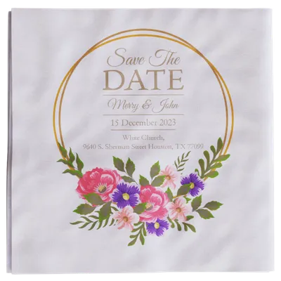 Premium Beverage Napkins - Custom Coasters Now