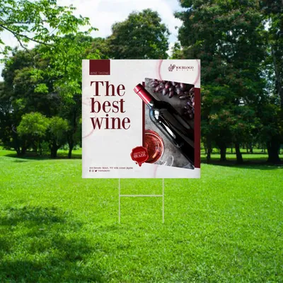 12" X 12" Yard Sign