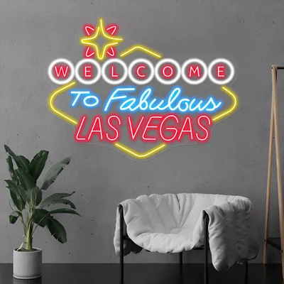 Welcome to Fabulous Las Vegas Neon Sign