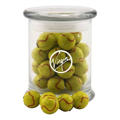 Jar with Chocolate Tennis Balls - SG700