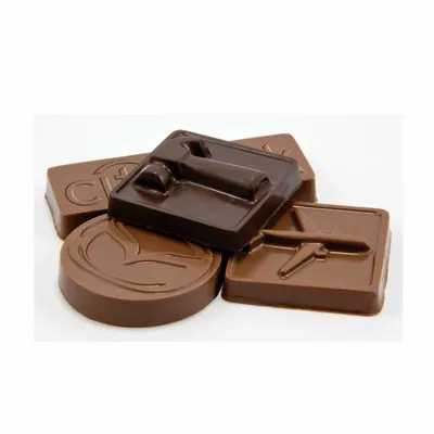 Wrapped Chocolates Custom Chocolate Pieces - Custom Coasters Now
