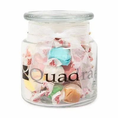 22oz. Glass Jar - Salt Water Taffy - Custom Coasters Now