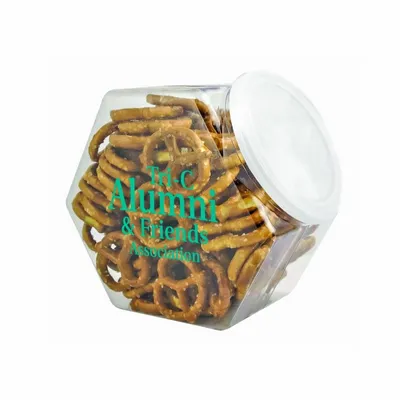 Penny Candy Jar - Salted Mini Pretzels - Custom Coasters Now