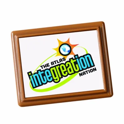 Full Color Rectangle Cookie - Custom Coasters Now