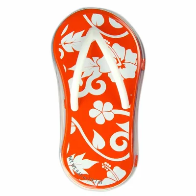 Hibiscus Orange Flip Flop Mint Tin - Custom Coasters Now