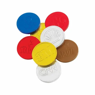 Custom Chocolate Coin - Custom Coasters Now