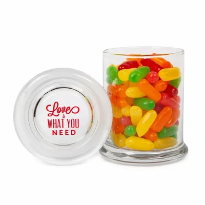 Glass Gourmet Jar - Mike & Ikes - Custom Coasters Now