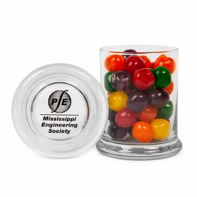 Glass Gourmet Jar - Sour Balls - Custom Coasters Now