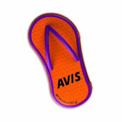 Orange Flip Flop Mint Tin - Custom Coasters Now