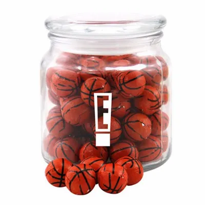 Jar with Chocolate Basketballs - SG400 - Custom Coasters Now