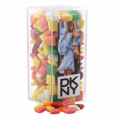 Acrylic Box with Mini Chicklets - Medium - Custom Coasters Now