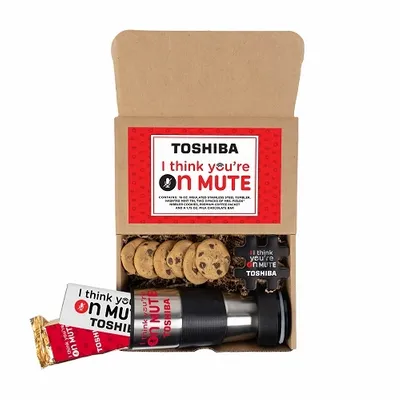 Tumbler with Snacks Mailer Kit - Custom Coasters Now