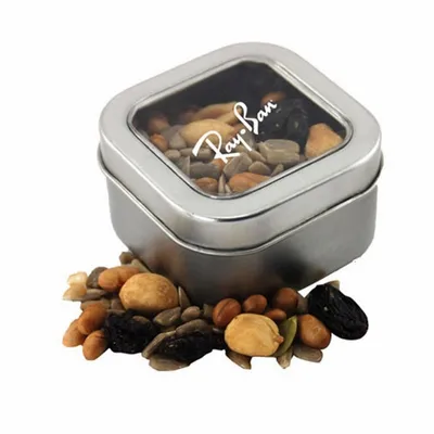 Window Tin with Trail Mix - SBF2500 - Custom Coasters Now